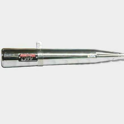 knalpot ahau motor chamber chrome bebek supra, grand , jupiter z, vega