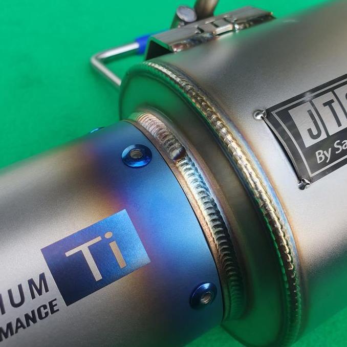 knalpot muffler JTC Titanium 2 BSize Honda Jazz GK5 City GM6