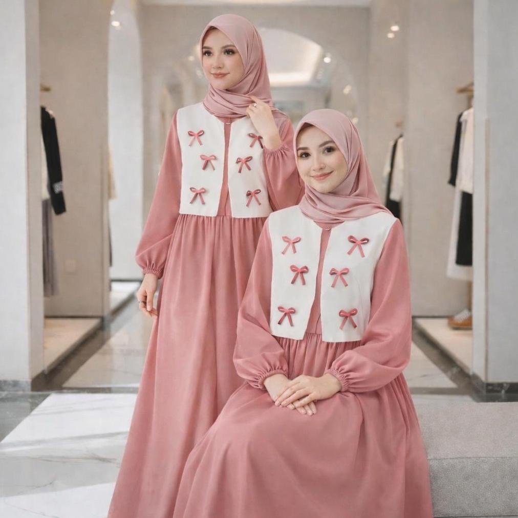 CUCI GUDANG GAMIS PITA TERBARU / GAMIS KATUN PREMIUM JUMBO LD 120