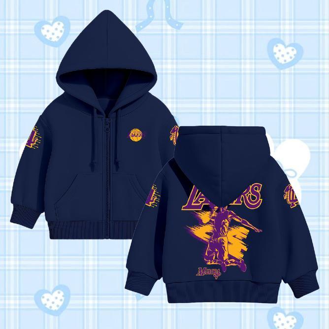 Hoodie Anak Zipper Jungji Sablon Dtf Mamba Lakers Anak Lakilaki Perempuan Umur 415 Tahun Jaket Anak 