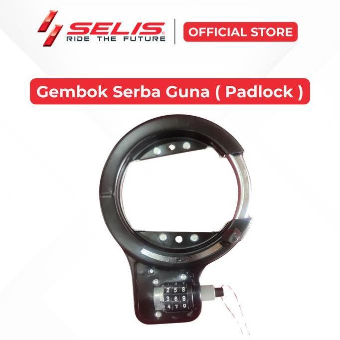 (Good) SELIS - Kunci Gembok Serbaguna Sepeda Motor Listrik ( Padlock )