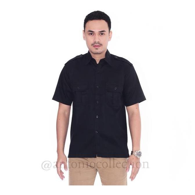 Baju PNS Hitam Lengan Pendek , Baju PDH Hitam , Baju ASN Hitam , Kemeja Lapangan PDL Hitam , Seragam