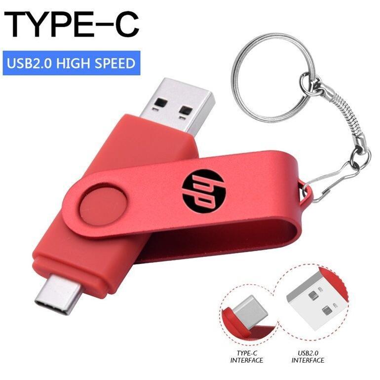 HP FLASHDISK OTG TYPE C USB 1TB/2TB FLASH DRIVE ULTRA DUAL USB 3.0 Flashdisk hp dan laptop