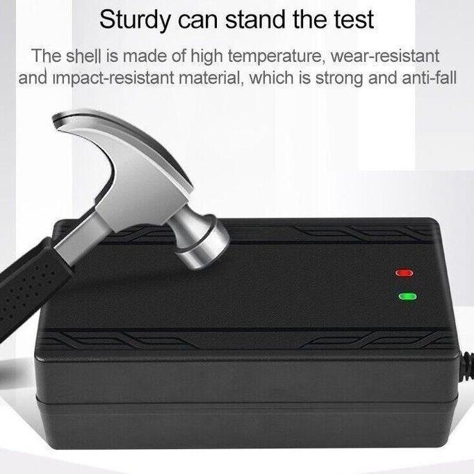 CHARGER AKI UNIVERSAL 48V 20AH 12AH UNTUK SEPEDA LISTRIK, MOTOR LISTRIK DAN SKUTER KOMPATIBEL DENGAN