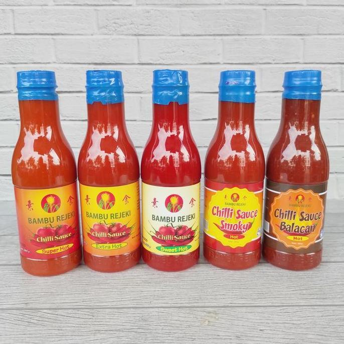 Pilihan- Sambal Sambel Bambu Rejeki Sweet Extra Super Hot 360Gr Vegetarian