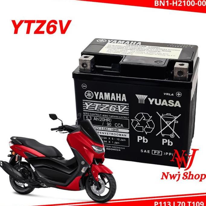 AKI KERING NMAX AEROX 155 LEXI FILANO YTZ6V GTZ7S NTZ6V GTZ6V YUASA MF TERBARU