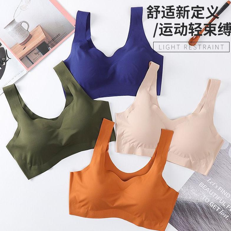 READY STOCK TF BH BRA WANITA TANPA KAWAT SEAMLESS PUSH UP TANPA KAWAT BRALATE ELASTIS SEAMLESS BRA48