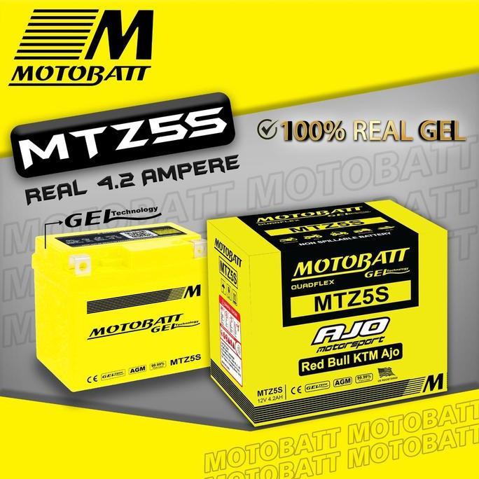 AKI MOTOR MOTOBATT MTZ5S HONDA REVO ABSOLUTE / REVO FI / REVO FIT ORIGINAL HIGH QUALITY