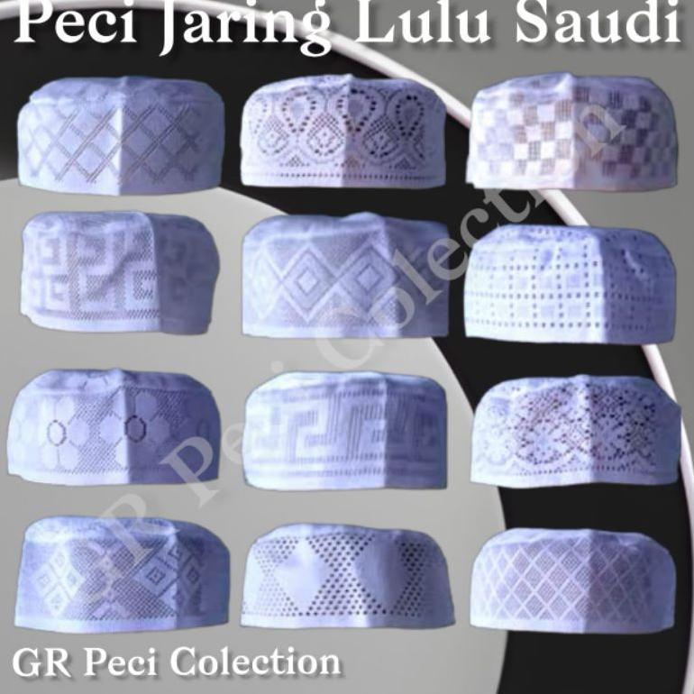 HEMAT PECI KOPIAH JARING LULU SAUDI KUALITAS PREMIUM / PECI LULU AL-BUKHARI TERLARIS / PECI KOPIAH J