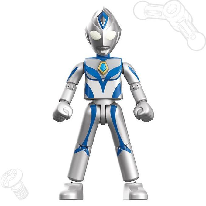 Blokees Ultraman Galaxy Version 07 Blind Box mainan ultraman action figure ultraman blokees official