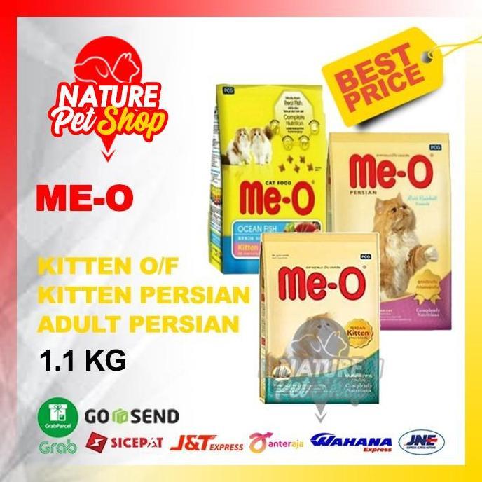 MEO Kitten 1,1kg MEO Persian 1,1kg FRESPACK Makanan Kucing MEO