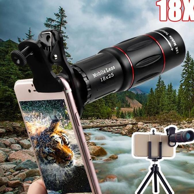 APEXEL 18X Lensa Kamera Zoom Cam Lensa Tele Telezoom Lens Kamera