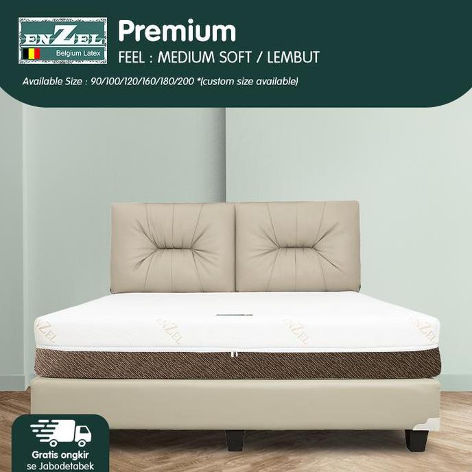 (Good) Kasur Latex Enzel Premium (FULL SET) Uk 180x200