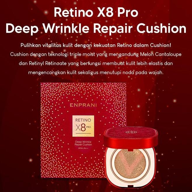 Enprani Retino X8 Pro Deep Wrinkle Repair Cushion Concealer Foundation