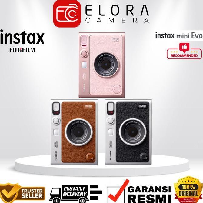 Fujifilm Instax Mini Evo / Kamera Instant Instax Mini Evo Garansi Resmi