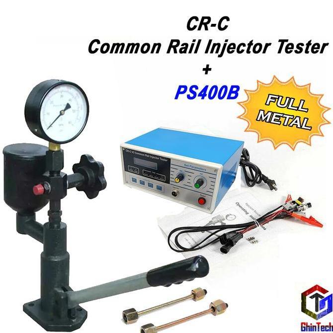 CR-C v2 Multifunction Diesel Common Rail Injector Tester + S60H Nozzle Injector Tester Diesel Solar 