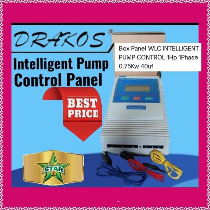 BOX PANEL INTELLIGENT WLC CONTROL POMPA DRAKOS SATELIT SUBMERSIBLE 1HP HARGA KHUSUS