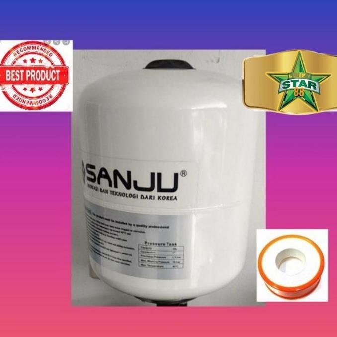 TABUNG POMPA AIR TANGKI 19 L PRESSURE TANK PT 190 SANJU SJ 255 370 BEST QUALITY