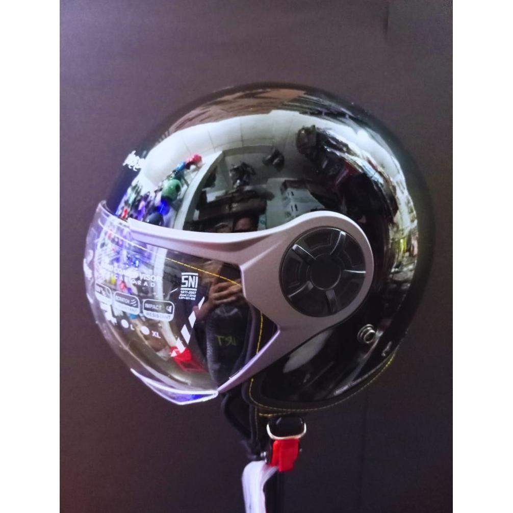HELM CARGLOSS YRM SOLID BLACK HELM CARGLOSS YRM GHOTIC