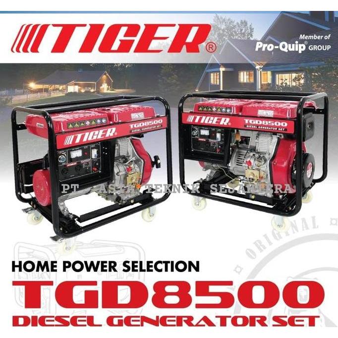 Genset Solar 5000 Watt Genset Diesel 5000 Watt