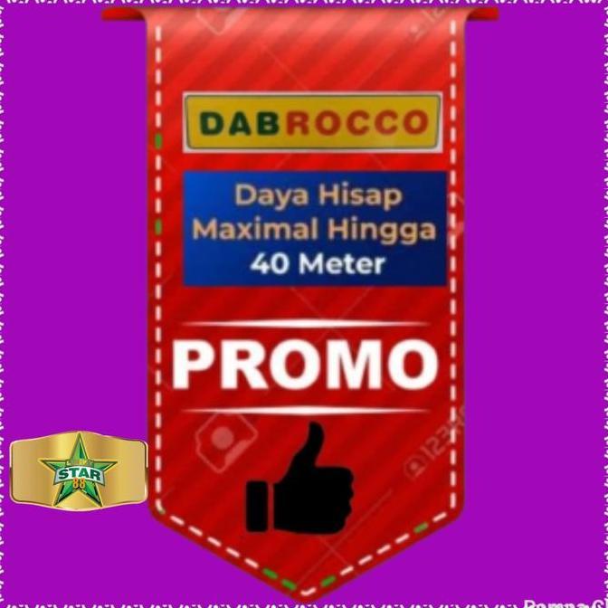 POMPA AIR SUMUR BOR 40 METER JET PUMP DP 370 A KLS DABVISTA S DABEVO BEST SELLER
