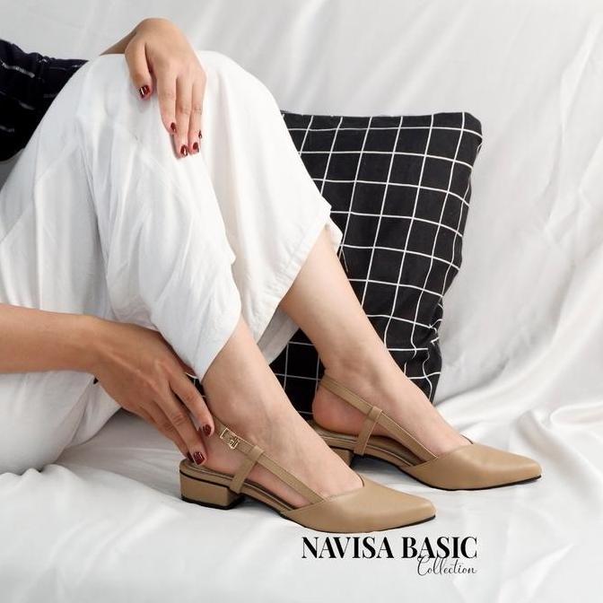 Donna- Mules Nita Heels / Hak 3 Cm Navisa Basic Collection Pluvia Damelia Grend Love Patris Fleksibe