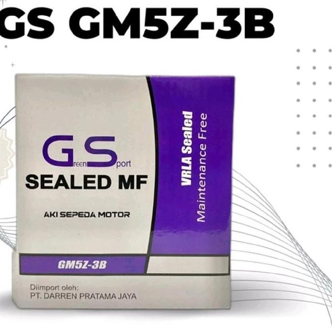 Aki Motor Mio Smile Gm5Z 3B Gs Aki Kering Mf Restock