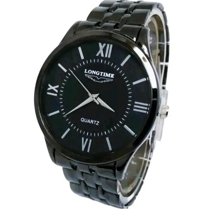 Orologi- Jam Tangan Rantai Pria Klasik Romawi Bisa Bayar Analog Bisnis Kemehan Santai Stainless Tche