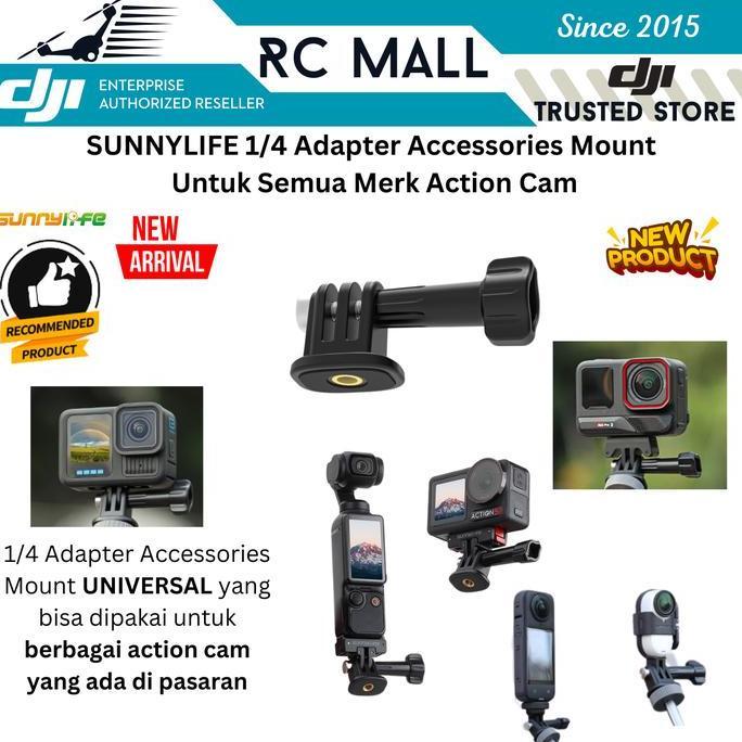 Bisainstan- Tripod Mount Adapter Base Dji Osmo Action 6 Osmo Action 5 Pro Mounting Dji Action 4 Gopr