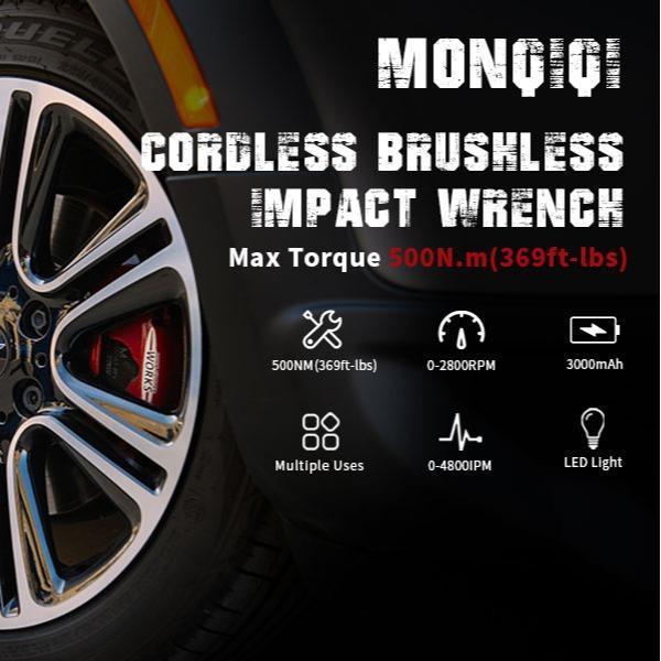 Cordless Impact Wrench 98V Brushless 98V Bor Obeng Kunci 98 Volt Mesin  Multi Fungsi Mesin Bor / 150