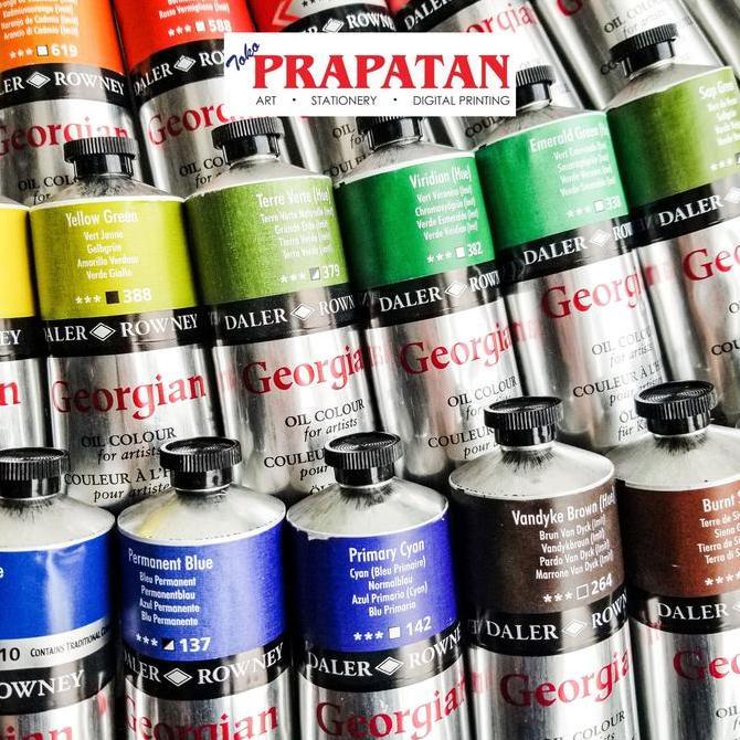 Daler Rowney Georgian oil paint 225 ml / Cat Minyak Georgian 225 ml Diskon