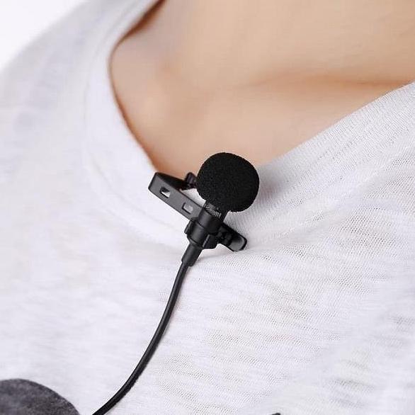 Bisainstan- Microphone Lavalier 3.5Mm Jepit Clip On Jh-043