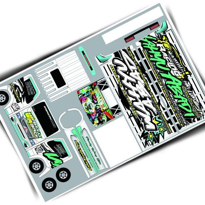 Pilihan - Stiker Miniatur Truk Wahyu Abadi 02