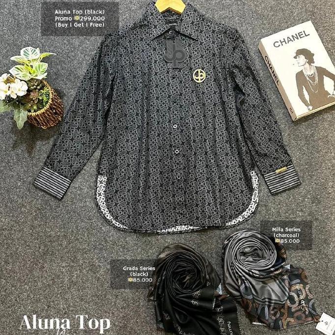 Bebasaja- Atasan Kemeja Aluna Journey