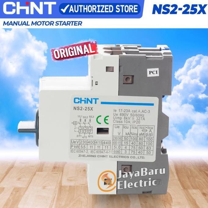 ayachezst- CHINT Manual Motor Starter NS2 NS2-25X Diskon