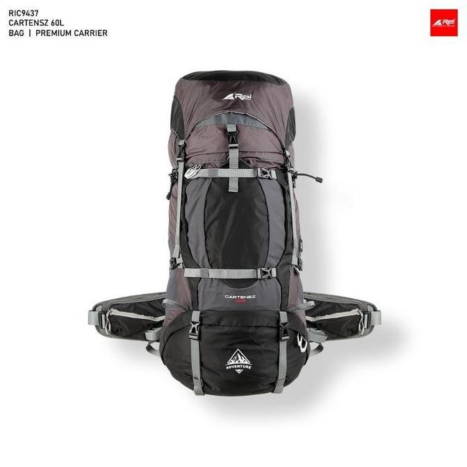 New - Tas Gunung / Carrier Premium Cartenz 60 Liter Arei Outdoorgear