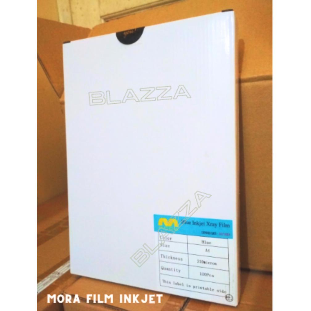 Paper Image Medical Dry Film Radiology MCU Rontgen X-Ray Blue Inkjet A4  Mora 4 Box