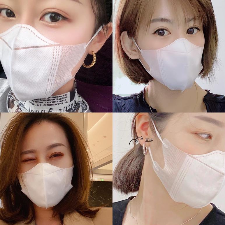 Termurah Masker Duckbill 3ply Dewasa isi 50 Orlee 3D Face Mask Ear Duck Bill Garis Embos Orlee 1 box