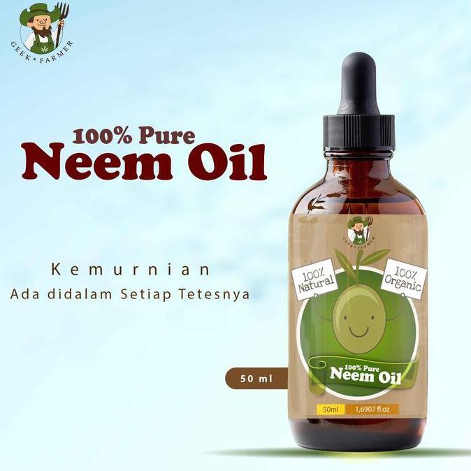 Dreamlict- Geek Farmer - Neem Oil 50Ml Pure Minyak Biji Nimba