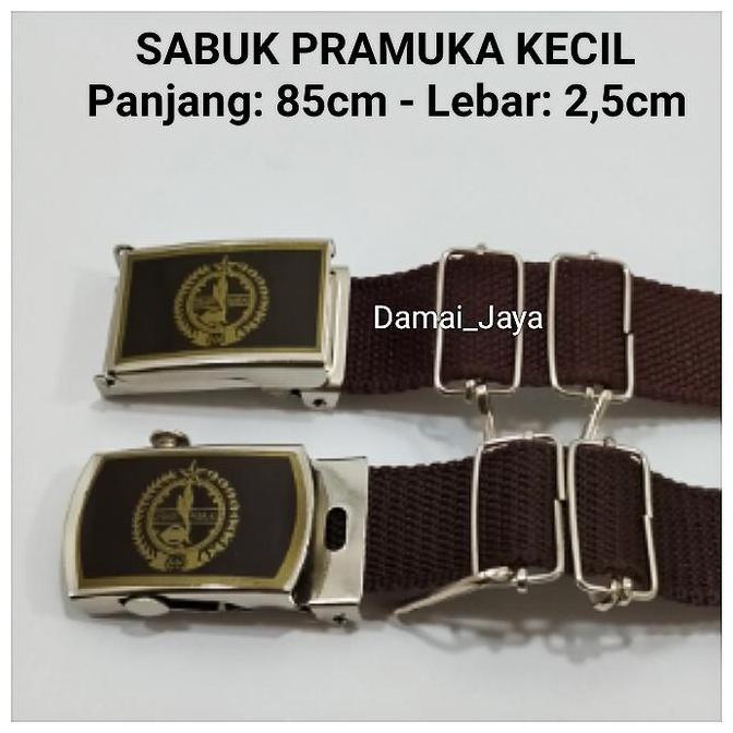 New - Sabuk Pramuka Kecil / Ikat Pinggang Pramuka Kecil