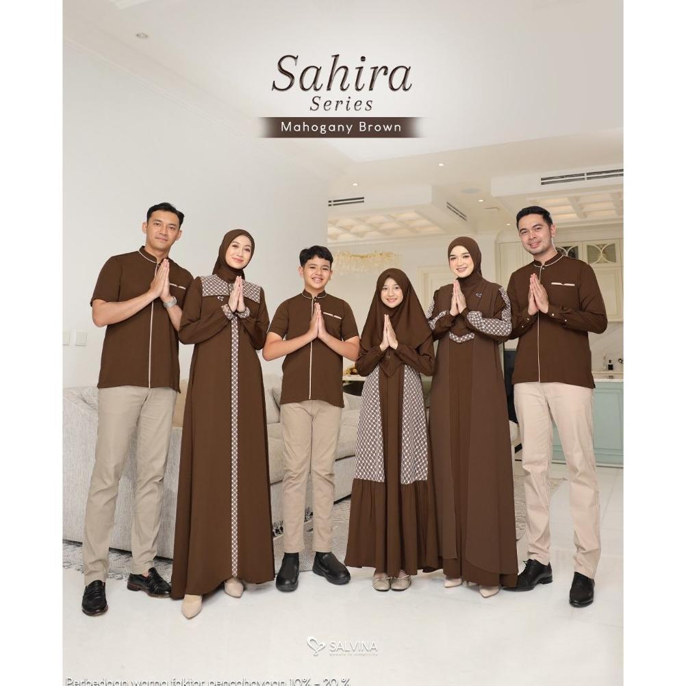 HOT SARIMBIT SAHIRA (MAHOGANY BROWN) BY SALVINA HIJAB | SARIMBIT SALVINA | SARIMBIT 2026