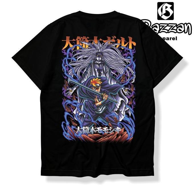 New- Razzan Kaos Boruto X Momoshiki Special Anime Boruto  Baju Anime