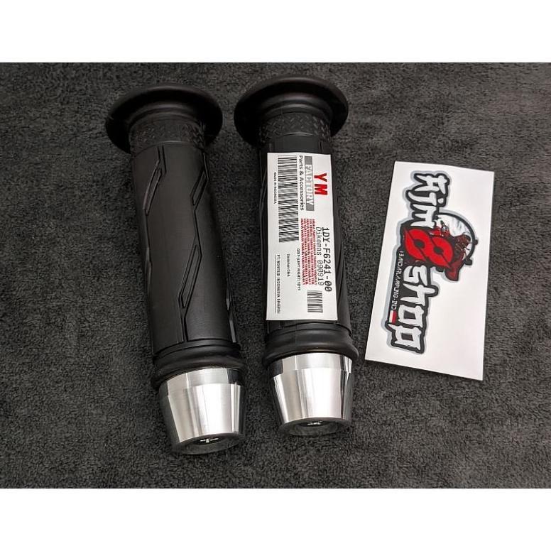 new handgrip motor yamaha original handgrip motor + jalu chrome model pcx universal motor handgrip m