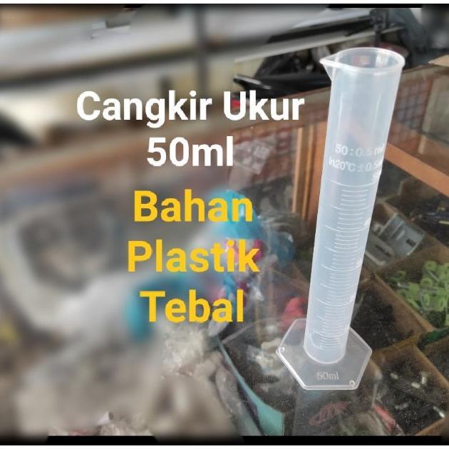 Cangkir Ukur, Takaran Parfum , Bibit Parfum , Gelas Ukur 50Ml