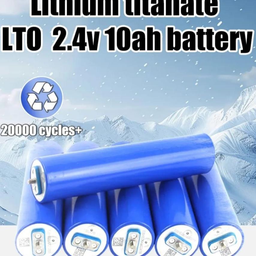 Baterai Lto 2,4Volt 10Ah Lithium Titanate