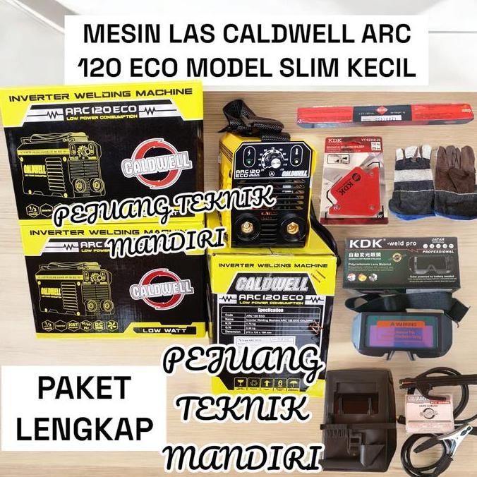 trishoptop- MESIN LAS CALDWELL ARC 120 EC / TRAFO LAS CALDWELL MMA ARC 120 450WATT Diskon