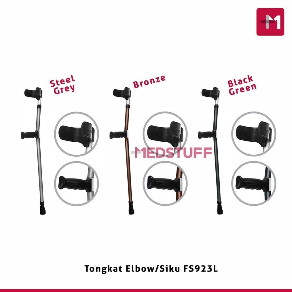 Tongkat Siku Onemed Tongkat Elbow Tongkat Onemed Satu Kaki Siku Alat Bantu Jalan