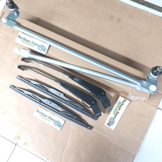 Wiper Set Katana Jimnyjb31 Komplit Link Tangkai Wiper Pnp Model Derat Harga Spesial