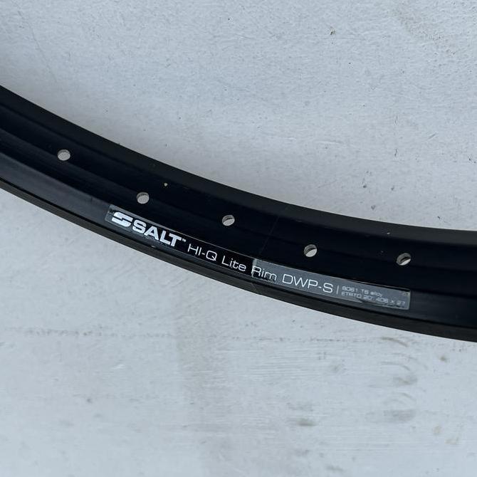 Velg Bmx 20 Double Wall Salt Hi-Q Lite Rims Dwp-S 406 Hitam Race 36H