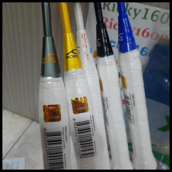 Best Seller Raket Badminton Hundred Atomic-X 38 Power / Atomic-X 38 Control 38 Lbs